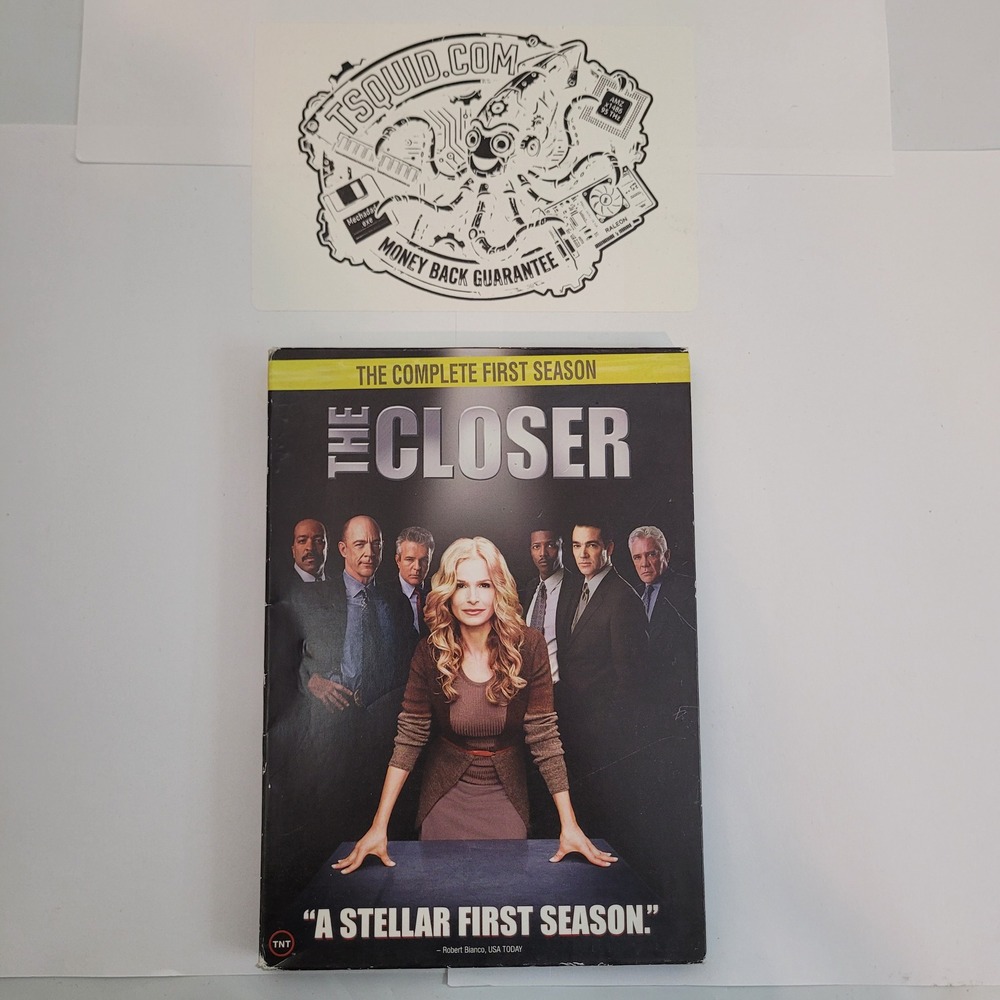 Warner Home Video The Closer DVD Set The Complete First Season Crime Drama